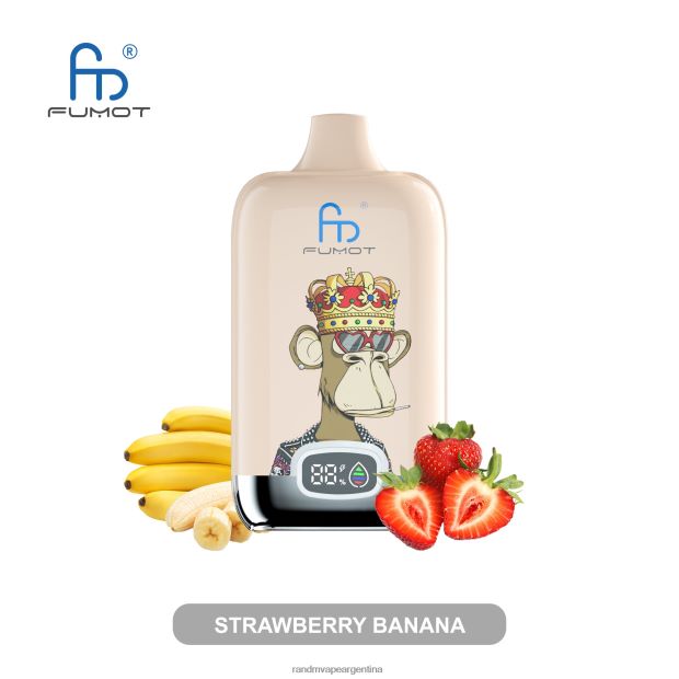 Fumot Original RandM Digital Box Dispositivo de vapeo con pantalla de líquido y batería 12000 mango en hielo N8LB12 RandM Tornado Argentina