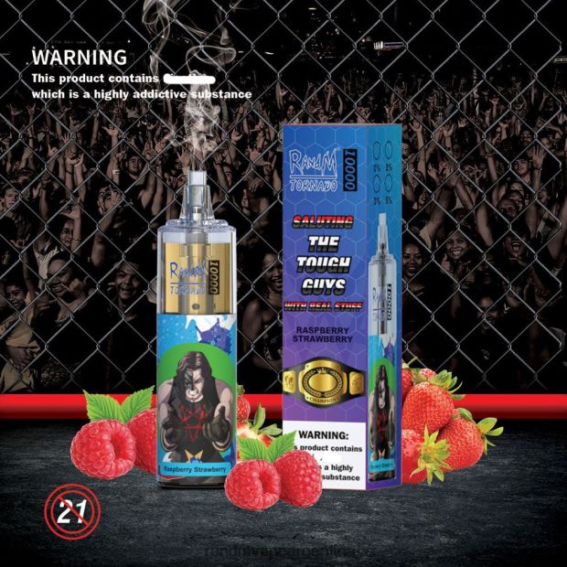 RandM Tornado Dispositivo vapeador con control de flujo de aire 10000 1 ud. delicia tropical N8LB111 RandM Vape Argentina