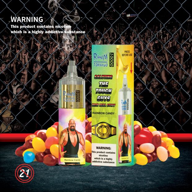 RandM Tornado Dispositivo vapeador con control de flujo de aire 10000 1 ud. delicia tropical N8LB111 RandM Vape Argentina
