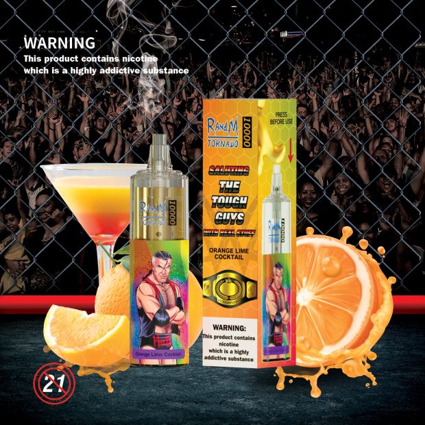 RandM Tornado Dispositivo vapeador con control de flujo de aire 10000 1 ud. delicia tropical N8LB111 RandM Vape Argentina