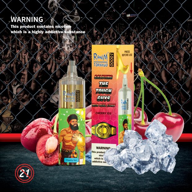 RandM Tornado Dispositivo vapeador con control de flujo de aire 10000 1 ud. delicia tropical N8LB111 RandM Vape Argentina
