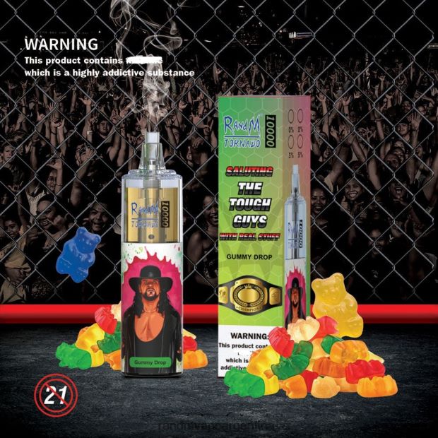 RandM Tornado Dispositivo vapeador con control de flujo de aire 10000 1 ud. delicia tropical N8LB111 RandM Vape Argentina
