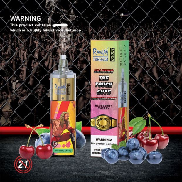 RandM Tornado Dispositivo vapeador con control de flujo de aire 10000 1 ud. delicia tropical N8LB111 RandM Vape Argentina