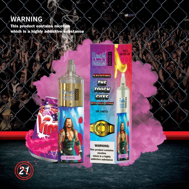 RandM Tornado Dispositivo vapeador con control de flujo de aire 10000 1 ud. drvimto N8LB114 RandM Vapes For Sale