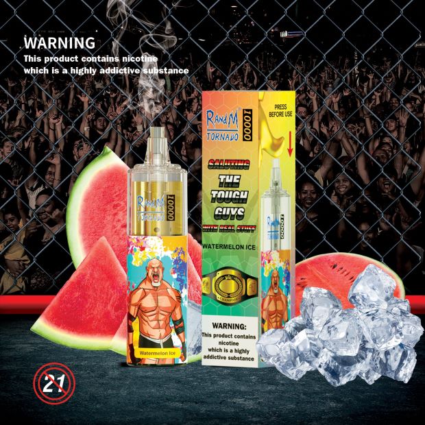 RandM Tornado Dispositivo vapeador con control de flujo de aire 10000 1 ud. hielo de sandia N8LB125 RandM Tornado Sale