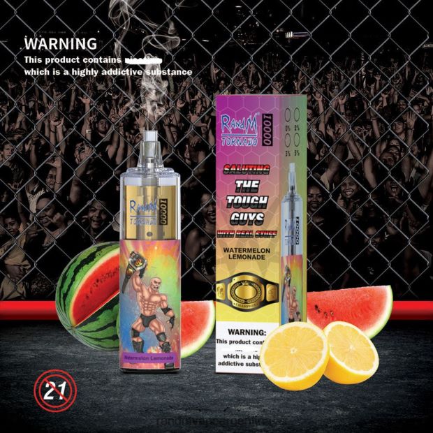 RandM Tornado Dispositivo vapeador con control de flujo de aire 10000 1 ud. limonada de sandia N8LB112 RandM Tornado Argentina