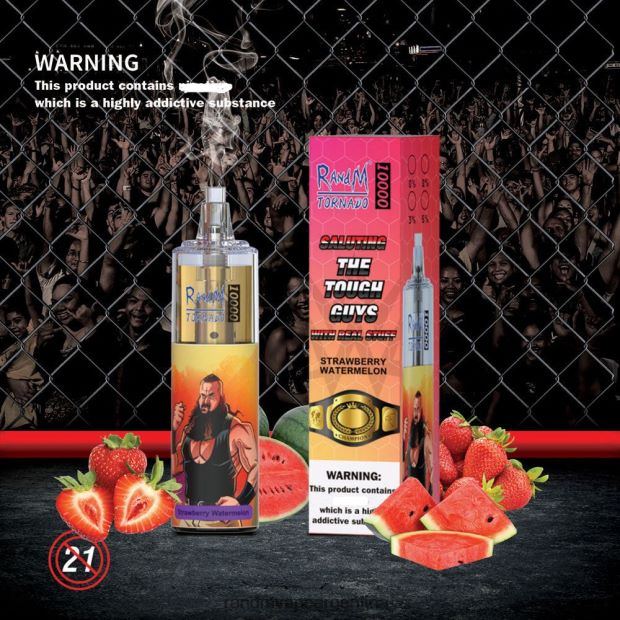 RandM Tornado Dispositivo vapeador con control de flujo de aire 10000 1 ud. sandia fresa N8LB108 RandM Tornado Online