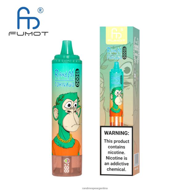 Fumot RandM Tornado Dispositivo vape 15000 con batería y pantalla ejuice versión 1 hielo de uva N8LB27 RandM Shop Discount