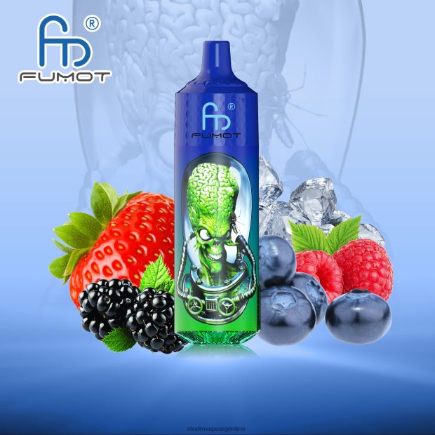 Fumot RandM Tornado Dispositivo vape 9000 pro con batería y pantalla ejuice versión 1 bayas mixtas N8LB192 RandM Tornado Argentina