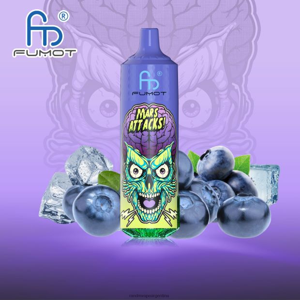 Fumot RandM Tornado Dispositivo vape 9000 pro con batería y pantalla ejuice versión 1 hielo de arándanos N8LB185 RandM Tornado Sale