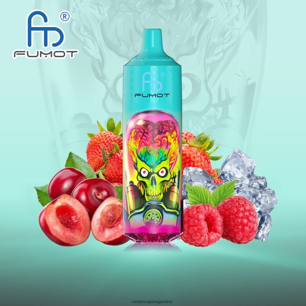 Fumot RandM Tornado Dispositivo vape 9000 pro con batería y pantalla ejuice versión 1 hielo de fresa y frambuesa N8LB199 RandM Tornado Sabores