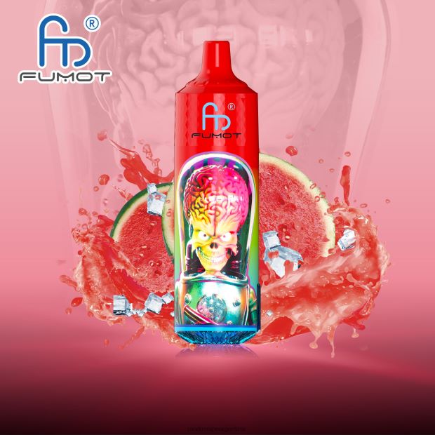 Fumot RandM Tornado Dispositivo vape 9000 pro con batería y pantalla ejuice versión 1 hielo de sandia N8LB203 RandM Vape Buenos Aires