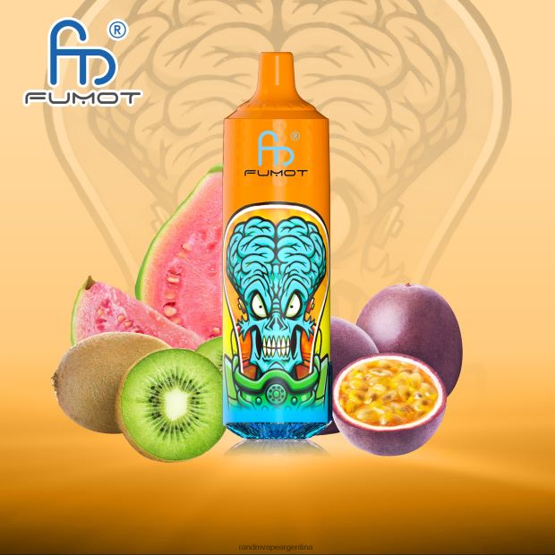 Fumot RandM Tornado Dispositivo vape 9000 pro con batería y pantalla ejuice versión 1 kiwi maracuyá guayaba N8LB190 Fumot RandM Vape