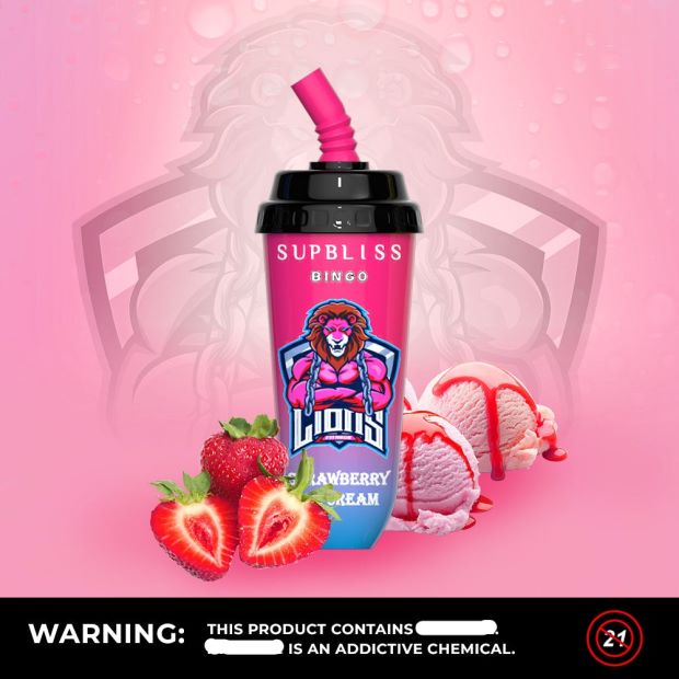 RandM Supbliss Bingo Dispositivo de vapeo 8000 1 ud. mango fresa N8LB259 RandM Tornado Sabores