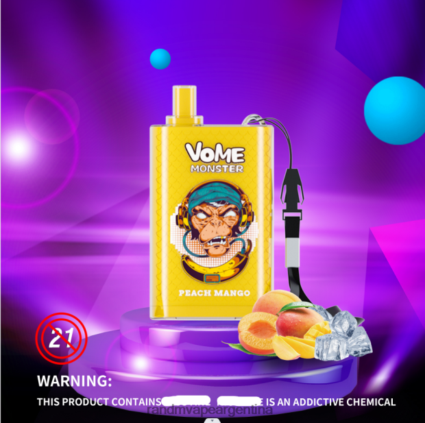 RandM Vome Monster Dispositivo vape pod con control de flujo de aire 10000 1 pieza hielo exuberante N8LB277 RandM Shop Discount