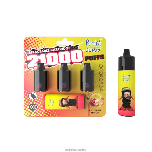 RandM Sunax Dispositivo de vapeo reemplazable con cápsula de control de flujo de aire 21000 1 ud. algodón de azúcar N8LB273 RandM Vape Buenos Aires