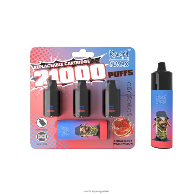 RandM Sunax Dispositivo de vapeo reemplazable con cápsula de control de flujo de aire 21000 1 ud. algodón de azúcar N8LB273 RandM Vape Buenos Aires