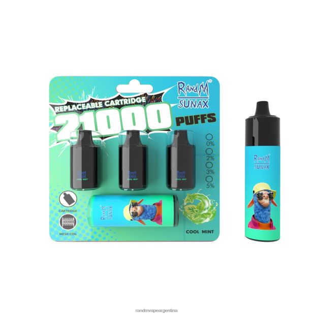 RandM Sunax Dispositivo de vapeo reemplazable con cápsula de control de flujo de aire 21000 1 ud. algodón de azúcar N8LB273 RandM Vape Buenos Aires