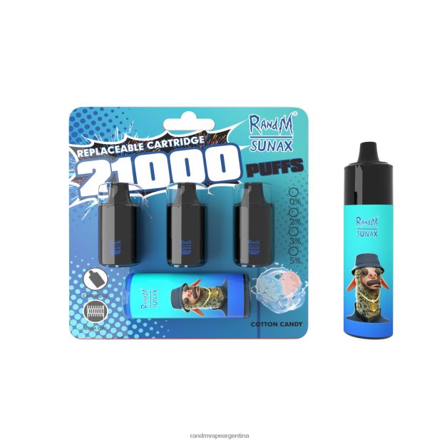 RandM Sunax Dispositivo de vapeo reemplazable con cápsula de control de flujo de aire 21000 1 ud. bayas mixtas N8LB270 Fumot RandM Vape