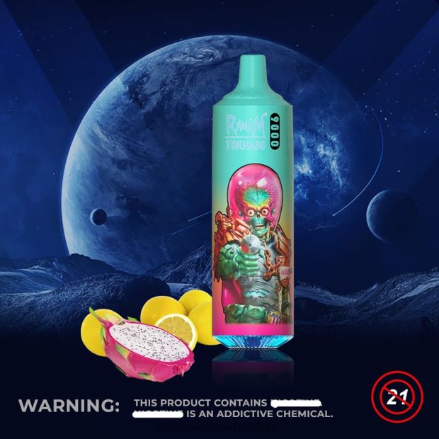 RandM Tornado Dispositivo vape pod 9000 1 pieza versión 1 limonada rosa N8LB132 RandM Tornado Argentina