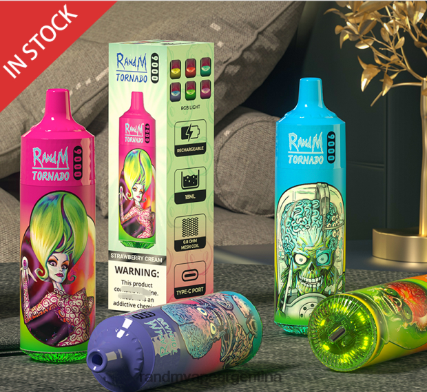 RandM Tornado Dispositivo vape pod 9000 1 pieza versión 1 señor azul N8LB127 RandM Shop Discount